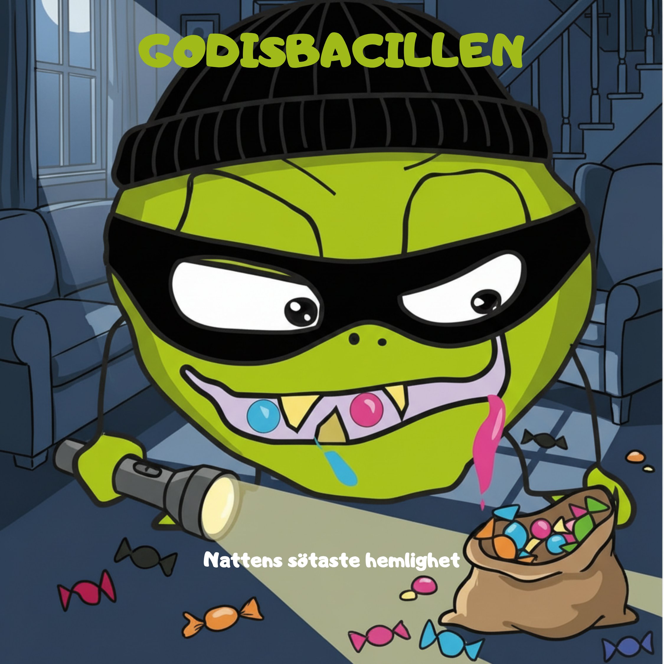 Nattens sötaste hemlighet, bokomslag